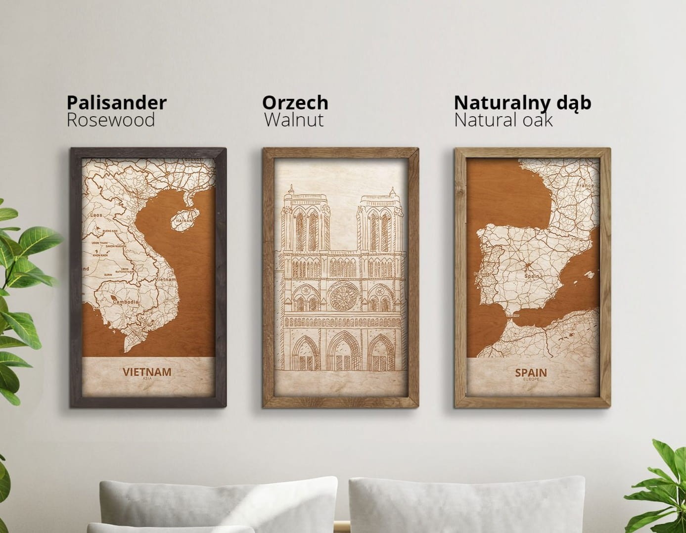 katedra drewniany obraz