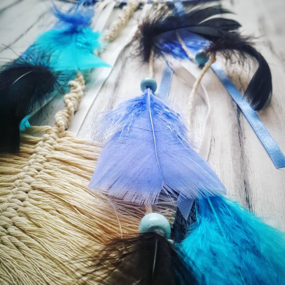 Łapacz snów makrama boho