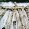dekoracja z chrobotkiem handmade rękodzieło drzewo