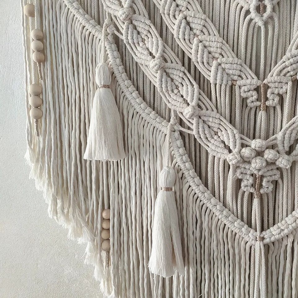 Makrama dekoracja ścienna