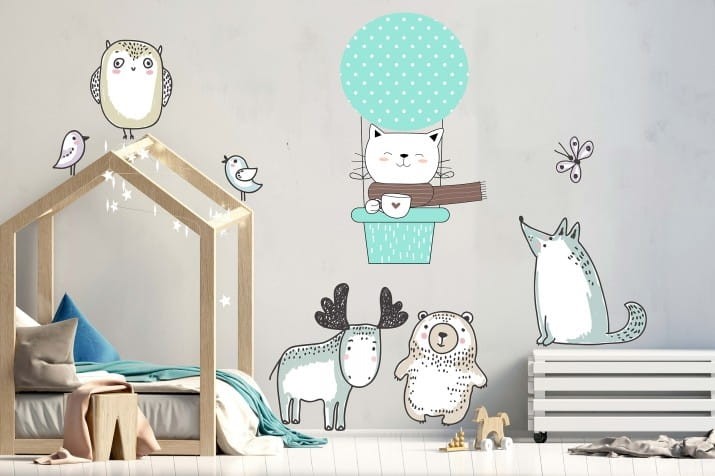 najpiękniejsze naklejki na ścianę