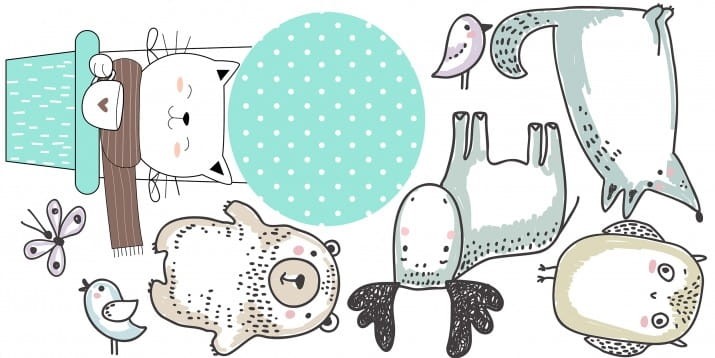 najpiękniejsze naklejki na ścianę