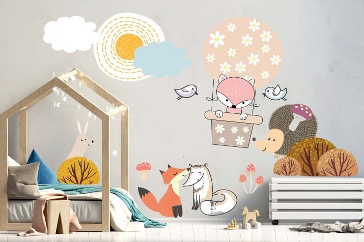 najpiękniejsze naklejki na ścianę