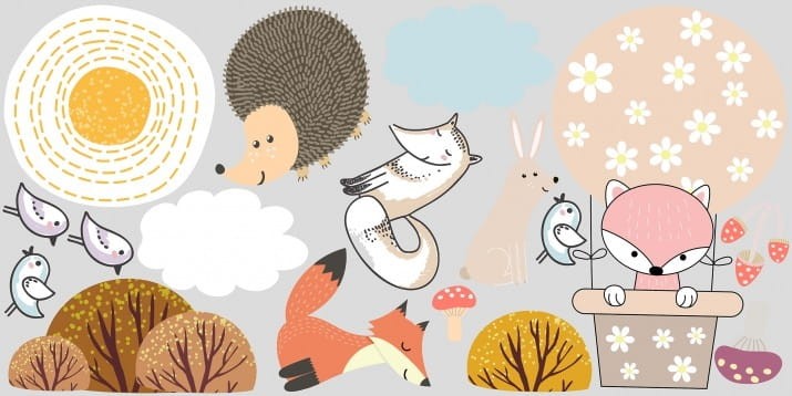 najpiękniejsze naklejki na ścianę