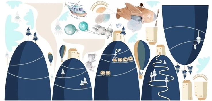 naklejki do pokoju chłopca