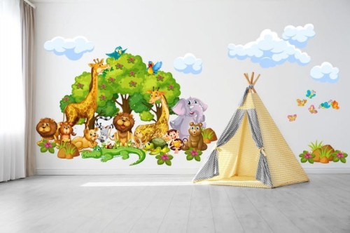 naklejki zwierzątka