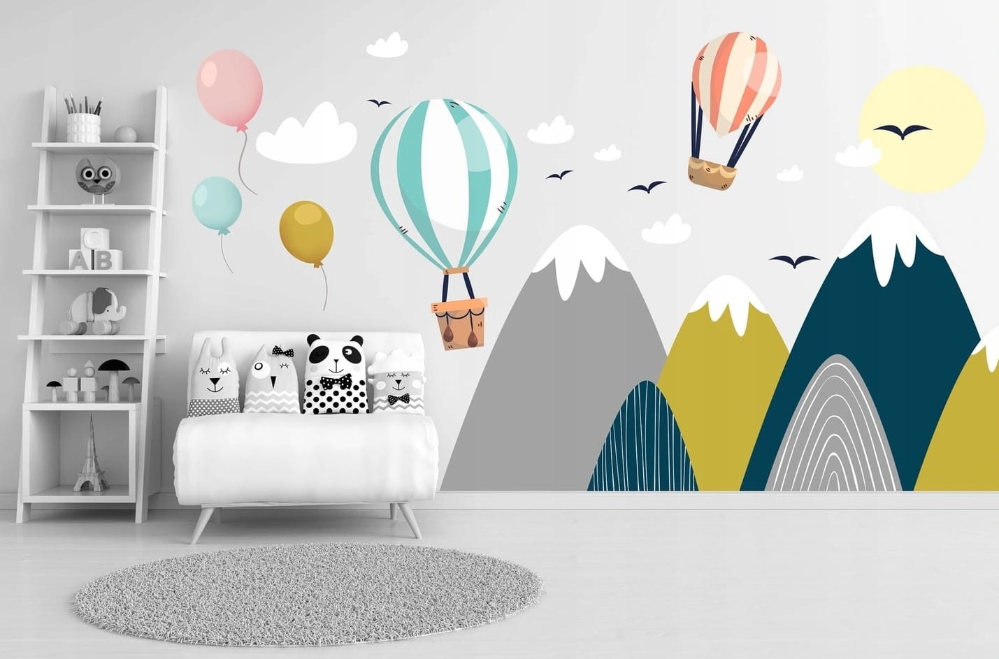 Naklejki  na ścianę do pokoju dziecka