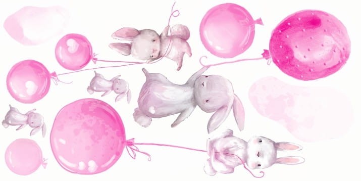 naklejki na ścianę balony