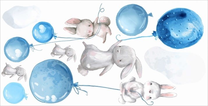 naklejki na ścianę balony