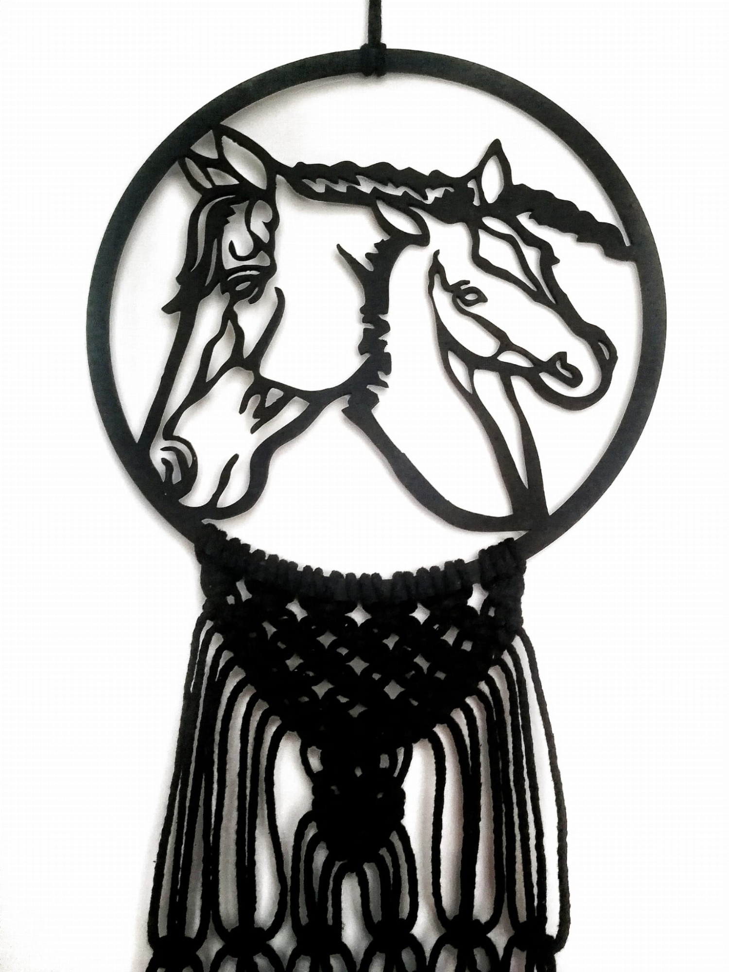 Piękny Łapacz snów makrama rękodzieło boho