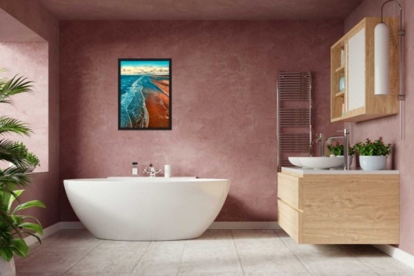 plakat fale ocean