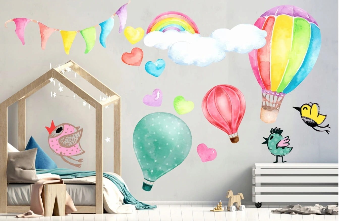 Naklejki na ścianę do pokoju dziecka