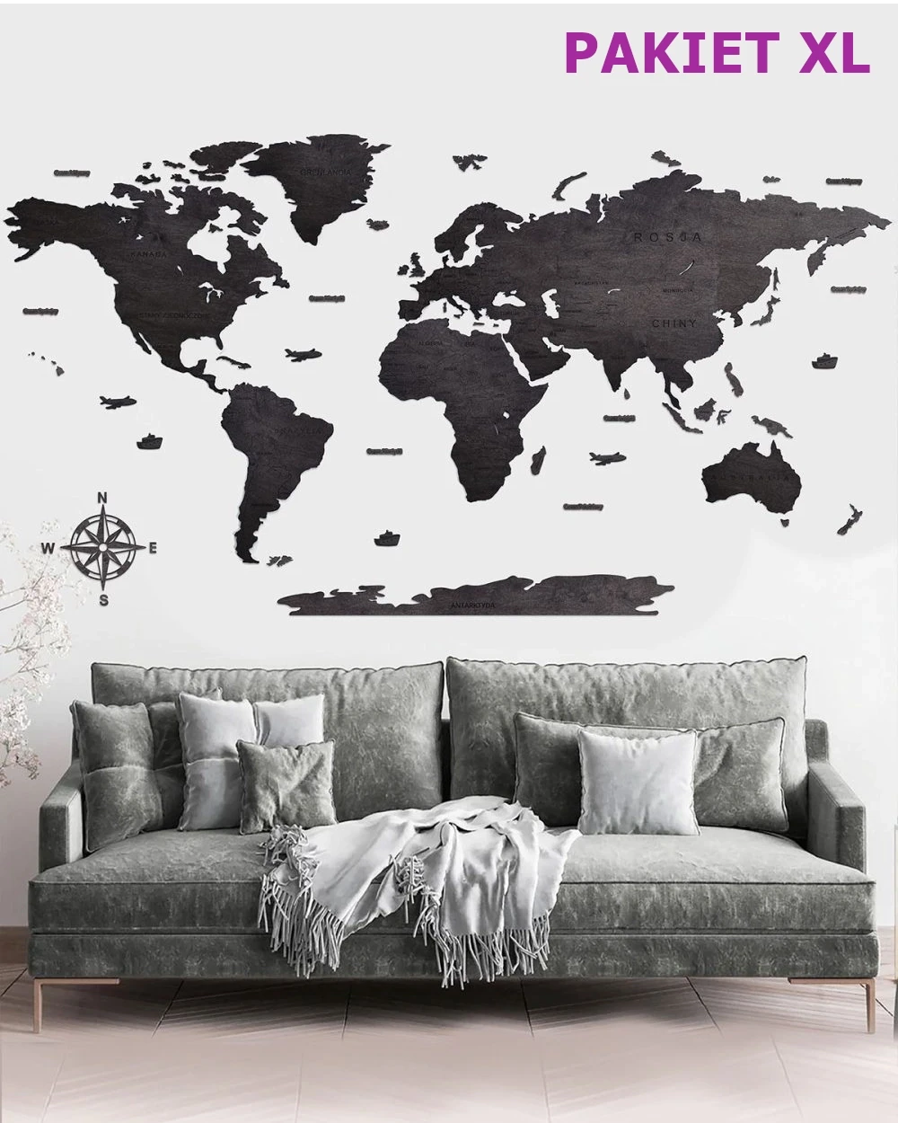 mapa drewniana kolor heban pakiet XL.webp