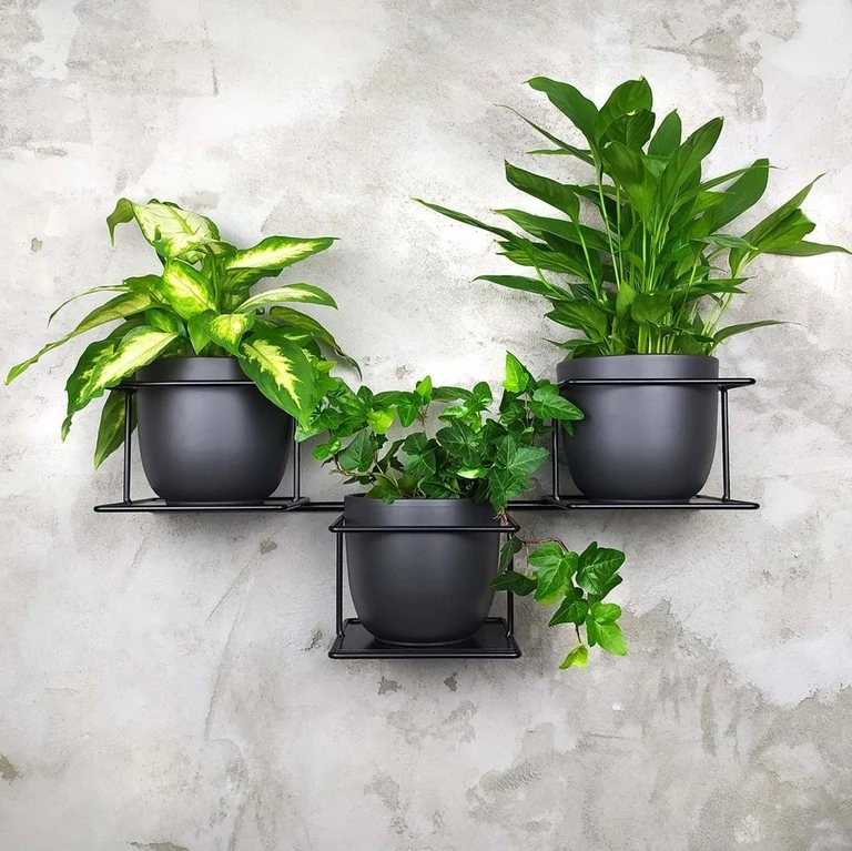 czarny kwietniki produkowany w Polsce styl loft