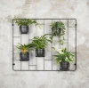 Kwietnik wiszący ścienny metalowy Hedera loft