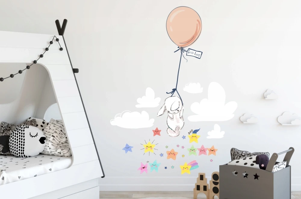 Naklejki na ścianę pokój dziecka balony