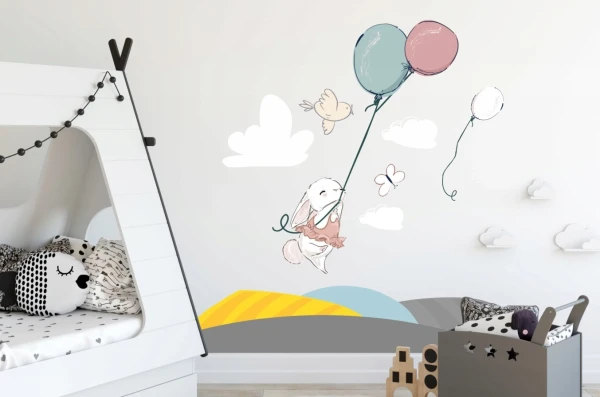 Naklejki na ścianę pokój dziecka balony