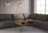 Stolik kawowy dąb 80x60 metalowe nogi