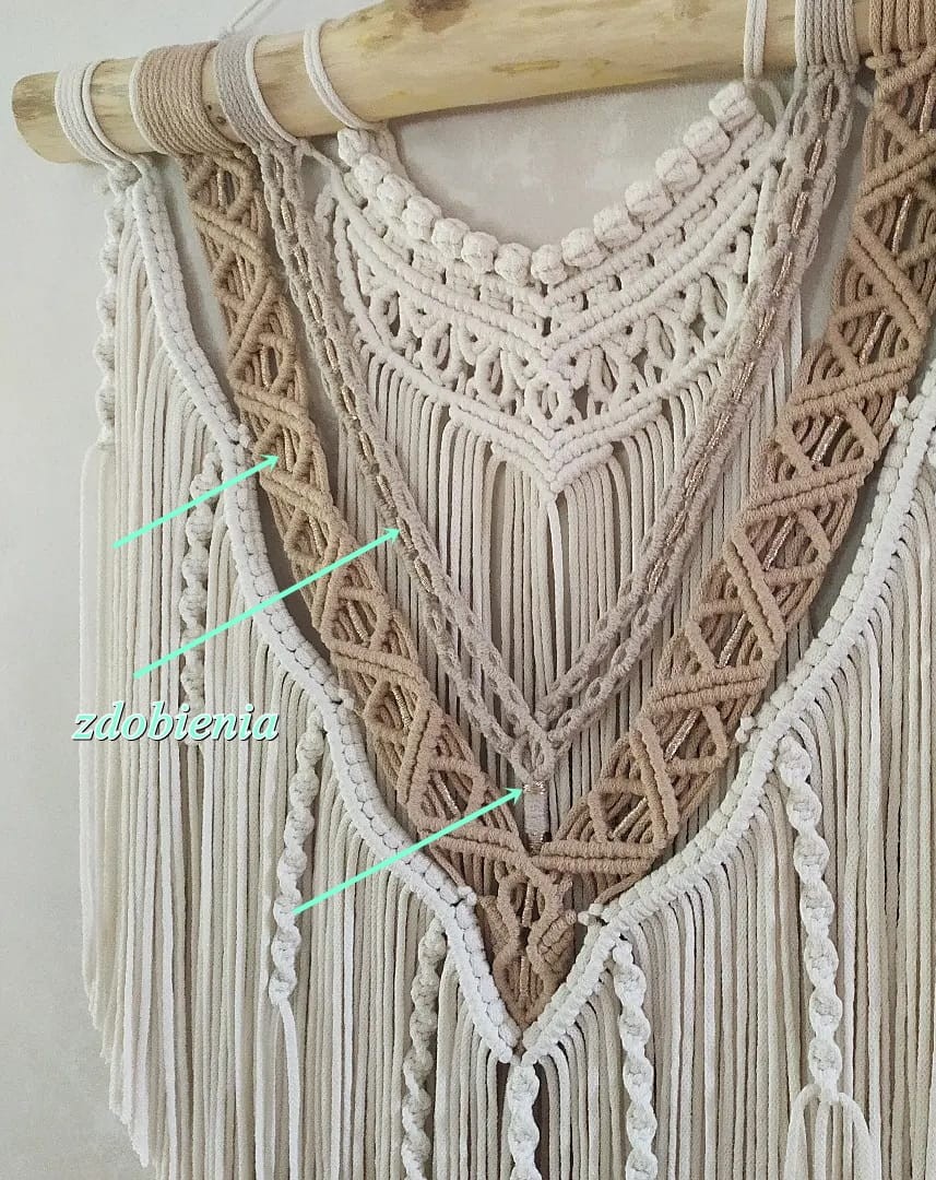 zdobienia, to sznurek wpleciony w splot, w wybranym przez Ciebie kolorze