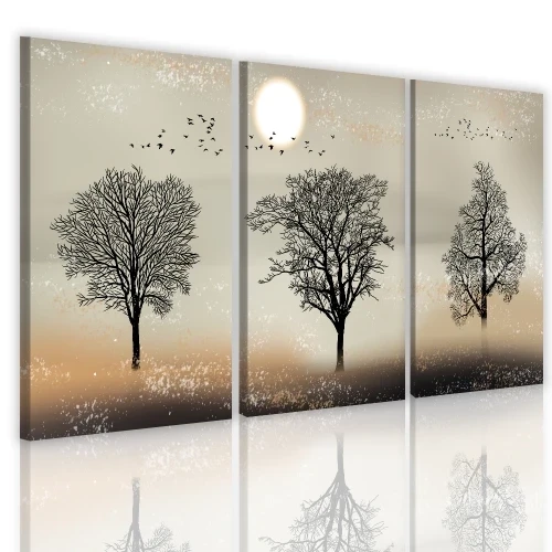 Obrazy kolory brązu I beżu