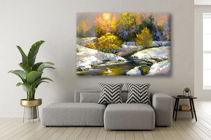 Obraz na płótnie canvas drzewa do salonu
