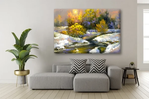 Obraz na płótnie canvas drzewa do salonu