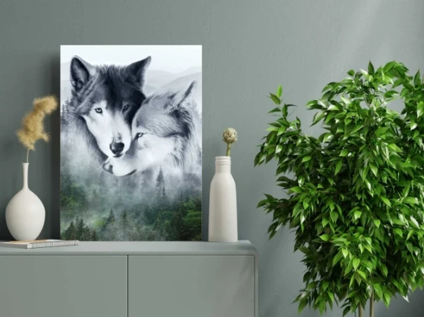 Obraz na płótnie canvas wilk