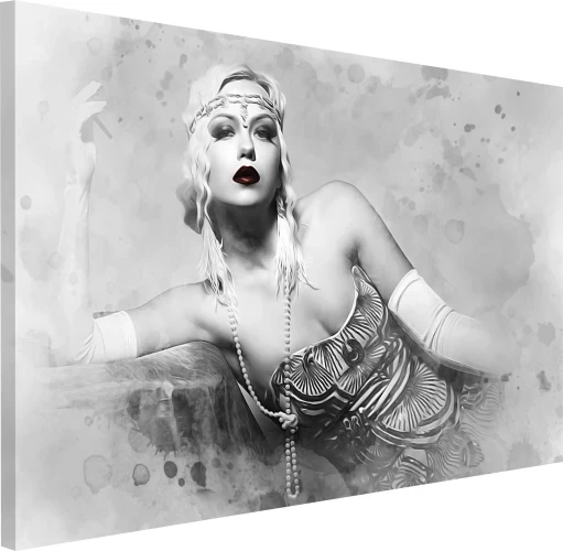 Obraz na płótnie canvas retro