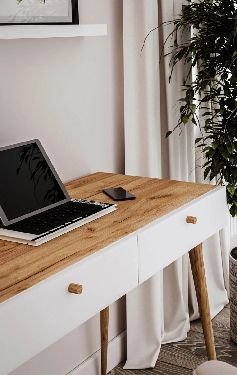 biurko-biale-szuflady