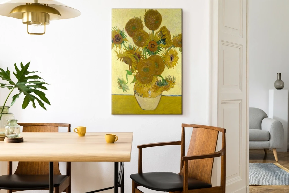 Słoneczniki II - reprodukcja Vincent Van Gogh