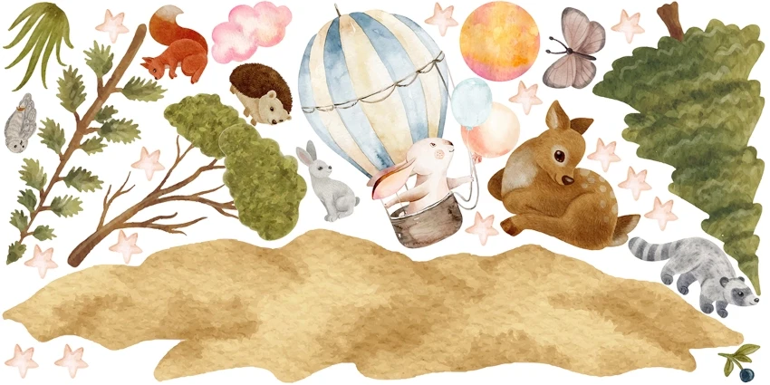 Naklejki-na-ścianę-balon