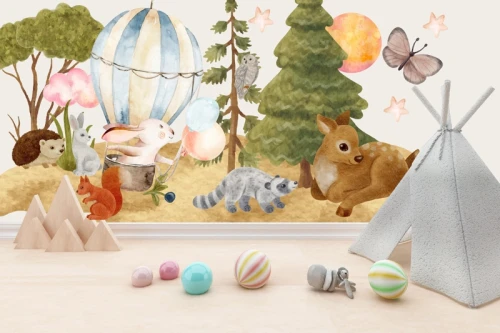 Naklejki-na-ścianę-balon