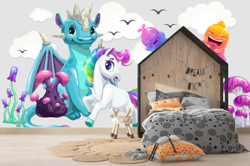 naklejka-zwierzeta-smoki-Pony