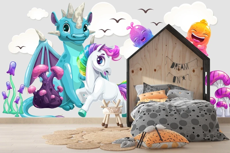 naklejka-zwierzeta-smoki-Pony
