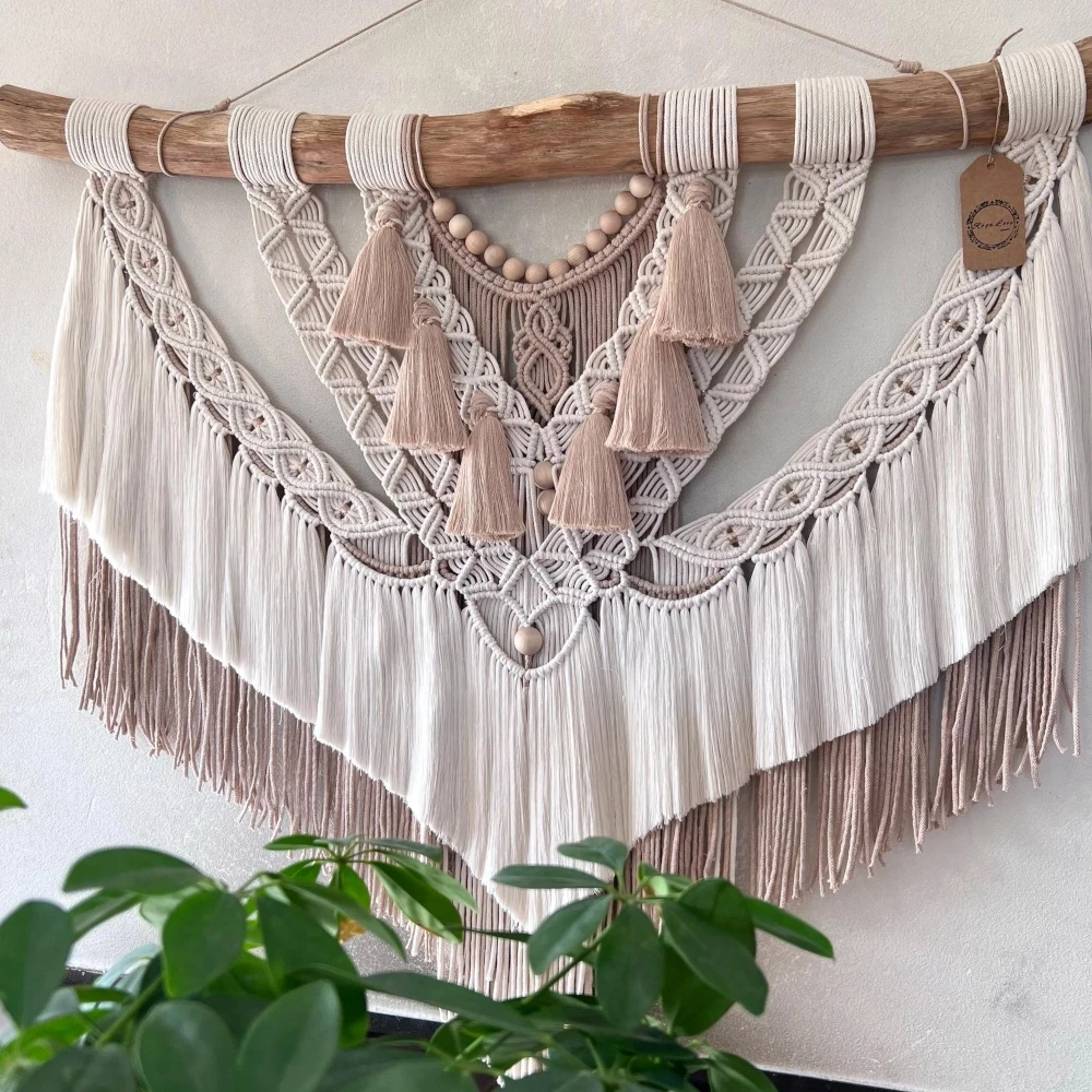 Makrama handmade dekoracja 100x80