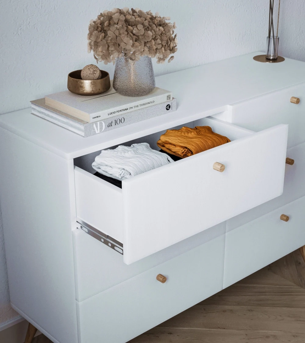 Komoda-z-szufladami-drewniane-nogi-kolor-biały