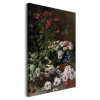 Obraz Wiosenne kwiaty Monet- reprodukcja Claude Monet