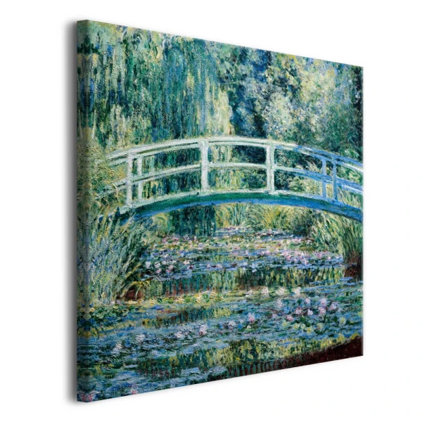Obraz Lilie wodne i most japoński- reprodukcja Claude Monet