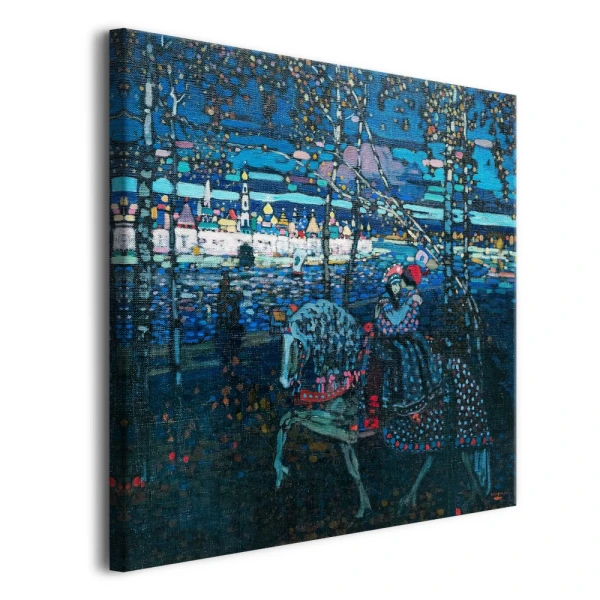 Obraz Jadąca para  - reprodukcja Wassily Kandinsky
