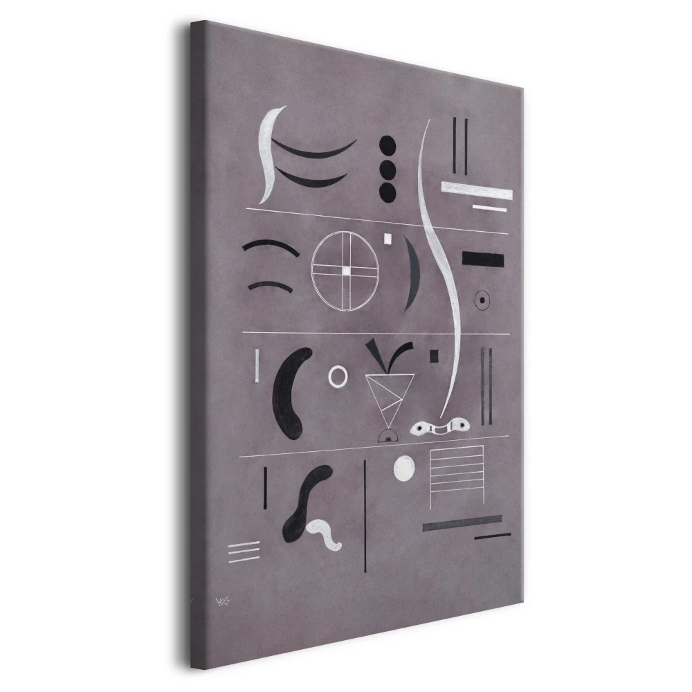 Obraz Cztery części - reprodukcja grafiki, Wassily Kandinsky