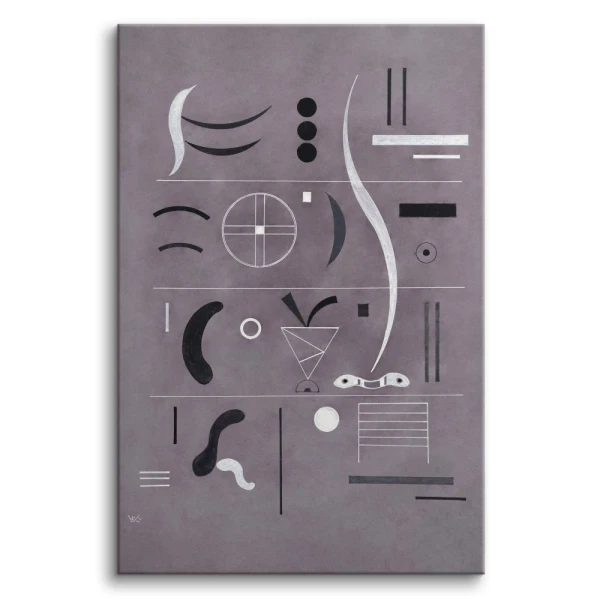 Obraz Cztery części - reprodukcja grafiki, Wassily Kandinsky