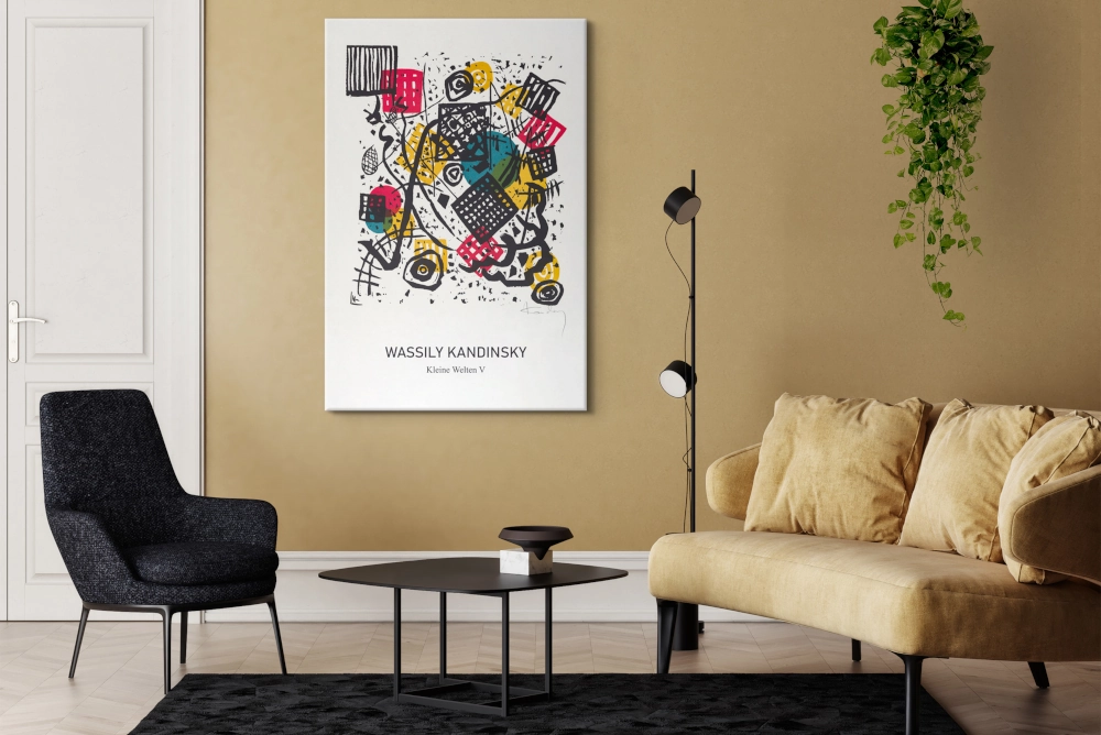 Obraz Małe światy V  - reprodukcja grafiki, Wassily Kandinsky