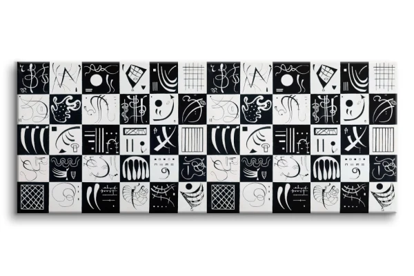Obraz Thirty   - reprodukcja grafiki, Wassily Kandinsky