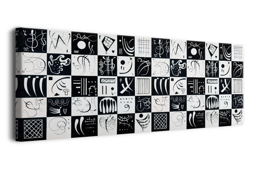 Obraz Thirty   - reprodukcja grafiki, Wassily Kandinsky