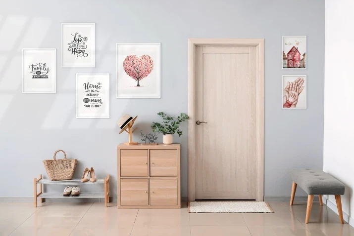 Zestaw plakatów 6 szt, plakaty rodzina, dom