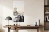 Pagoda i tęcza - reprodukcja Ohara Koson