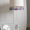 Lampa do pokoju dziecka Ozdobny klosz chwosty
