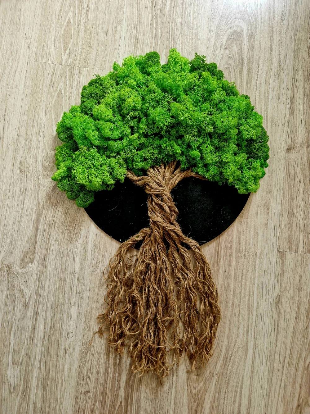 drzewko szczęścia z chrobotkiem