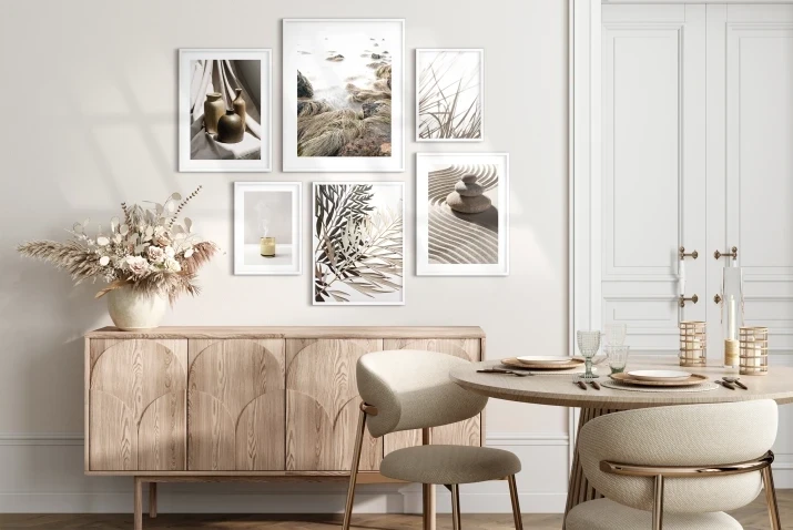 Zestaw plakatów 6 szt,  plakaty boho