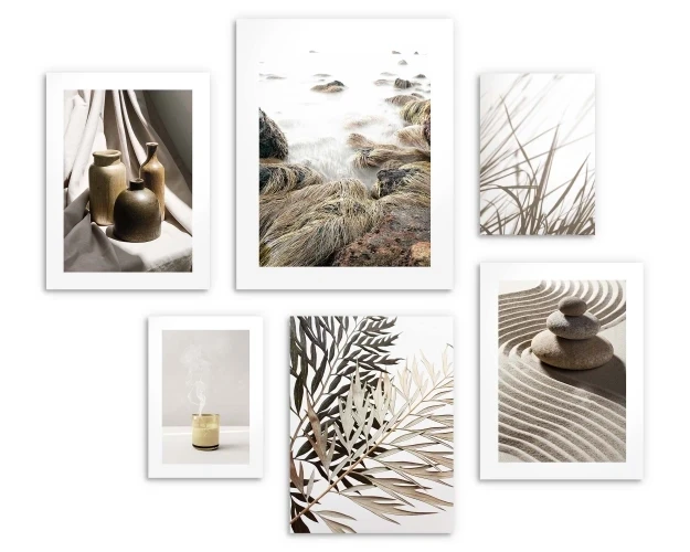 Zestaw plakatów 6 szt,  plakaty boho